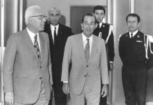 L'ancien Ministre de l'intérieur Raymond Eddé