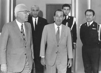 L'ancien Ministre de l'intérieur Raymond Eddé