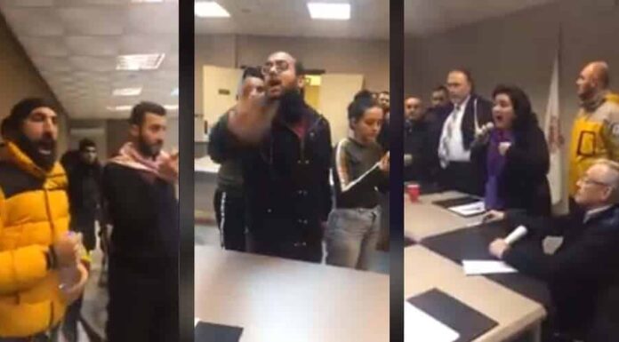 Ahmad Fatfat chassé de la Chambre du Commerce à Tripoli par des manifestants (vidéo)