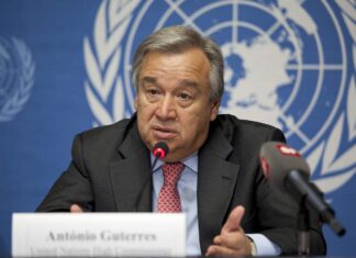 FINUL: Antonio Guterres réclame « Une mission plus mobile et plus agile » Le secrétaire général de l'ONU Antonio Guterres. Source Photo: Wikipedia
