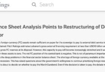 Fitch Rating: une restructuration probable de la dette et du secteur financier du Liban afin de préserver les réserves de devises