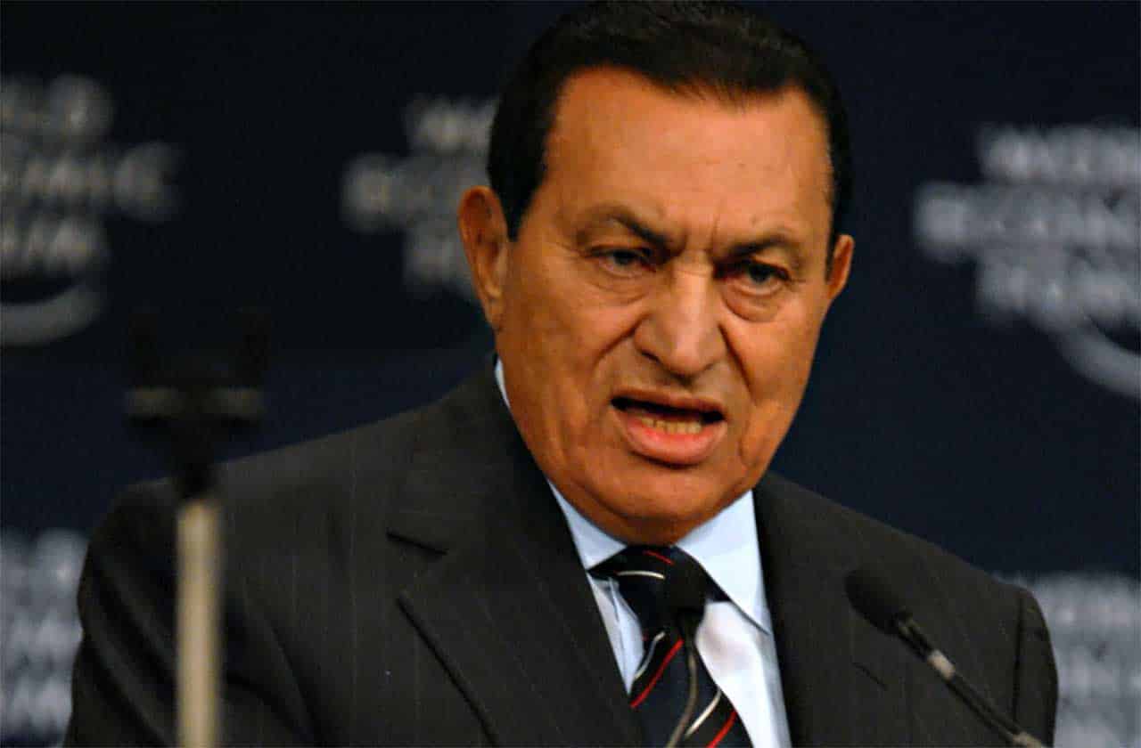 L'ancien Président Egypte Hosni Moubarak décédé