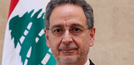 Le Ministre de l'Economie du gouvernement Hassan Diab, Raoul Nehmé. Crédit Photo: Dalati & Nohra