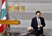 Hassan Diab appelle un couvre-feu volontaire et demande à l'armée de se déployer