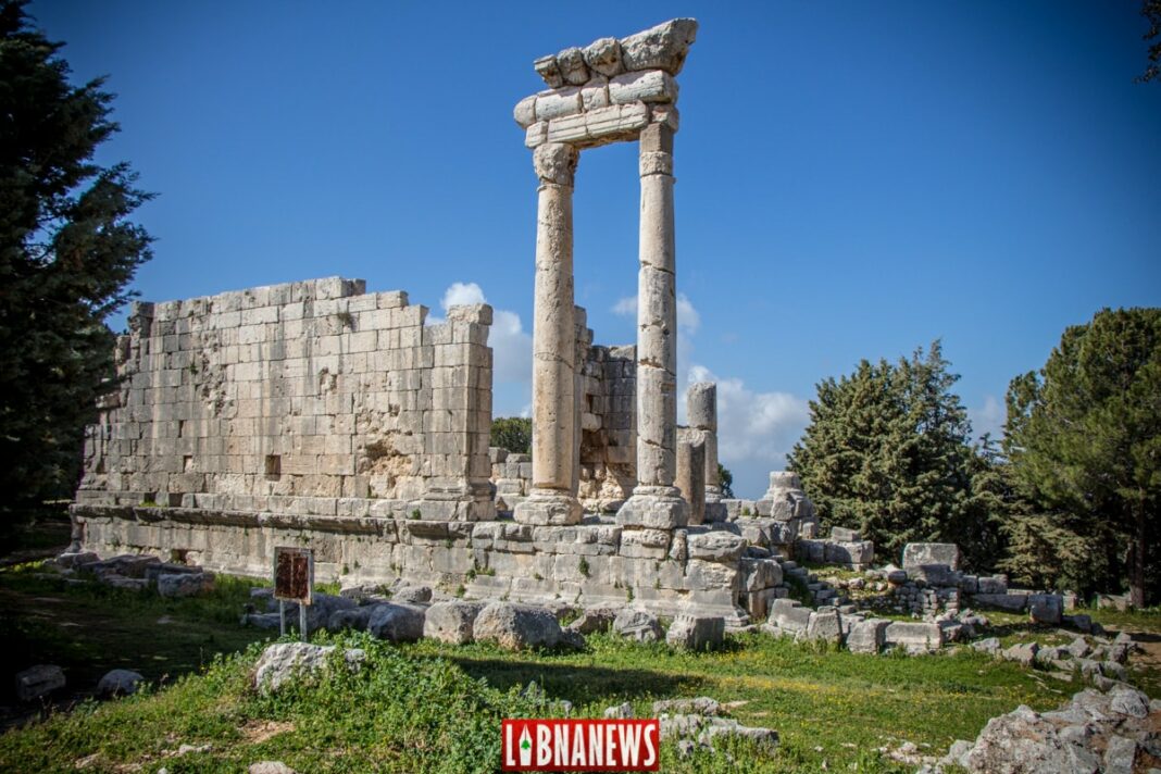 Il tempio è Ein Akrine. Credito fotografico: François Bacha per Libnanews.com