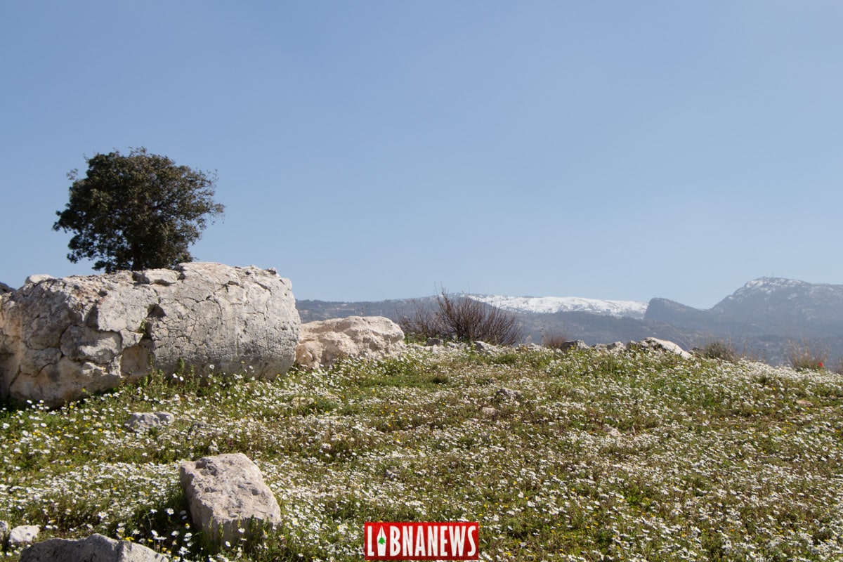 Le temple ouest d'Ein Akrine. Crédit Photo: François Bacha pour Libnanews.com