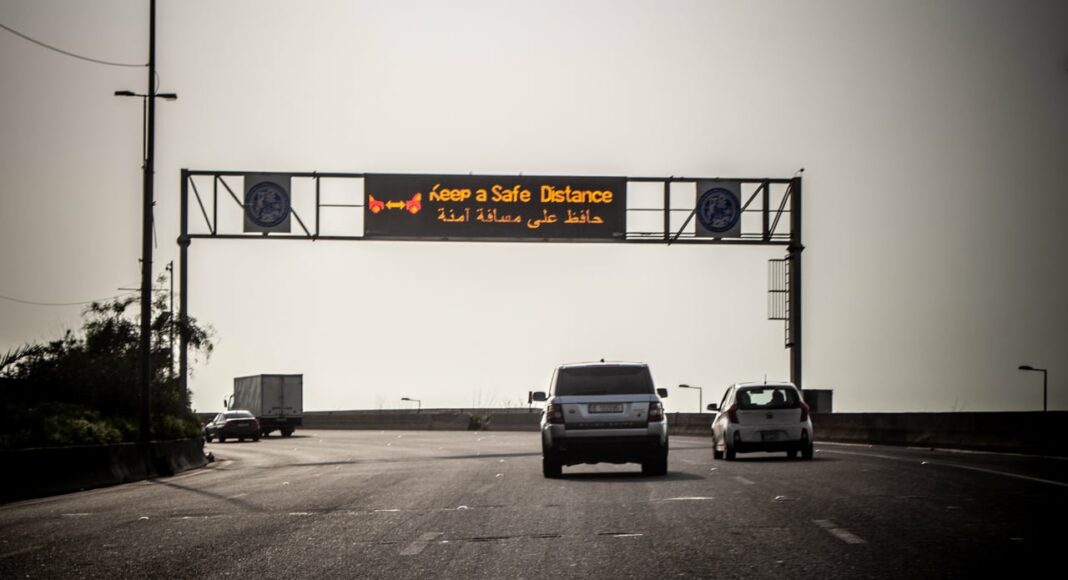 Les rues désertes au Liban suite à l'épidémie de Coronavirus COVID-19, le samedi 14 mars 2020. Crédit Photo Francois el Bacha pour Libnanews.com. Tous droits réservés