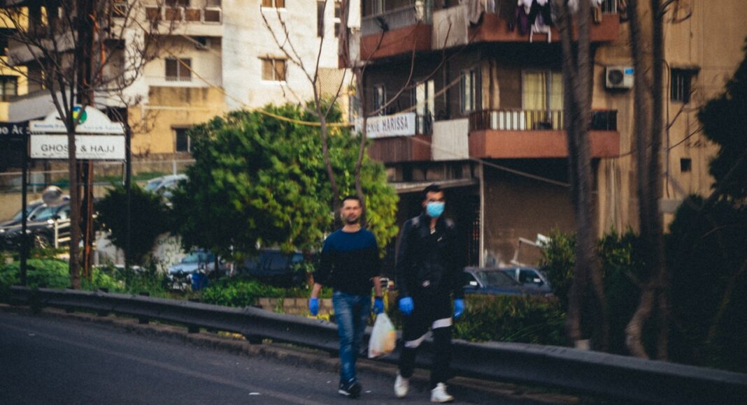 Les rues désertes au Liban suite à l'épidémie de Coronavirus COVID-19, le samedi 14 mars 2020. Crédit Photo Francois el Bacha pour Libnanews.com. Tous droits réservés