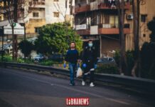 Les rues désertes au Liban suite à l'épidémie de Coronavirus COVID-19, le samedi 14 mars 2020. Crédit Photo Francois el Bacha pour Libnanews.com. Tous droits réservés