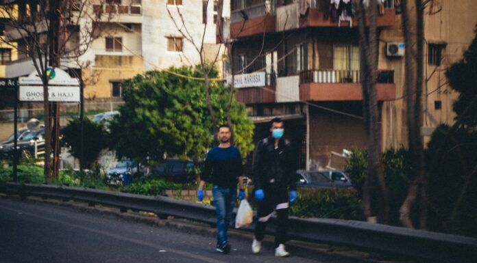 Les rues désertes au Liban suite à l'épidémie de Coronavirus COVID-19, le samedi 14 mars 2020. Crédit Photo Francois el Bacha pour Libnanews.com. Tous droits réservés