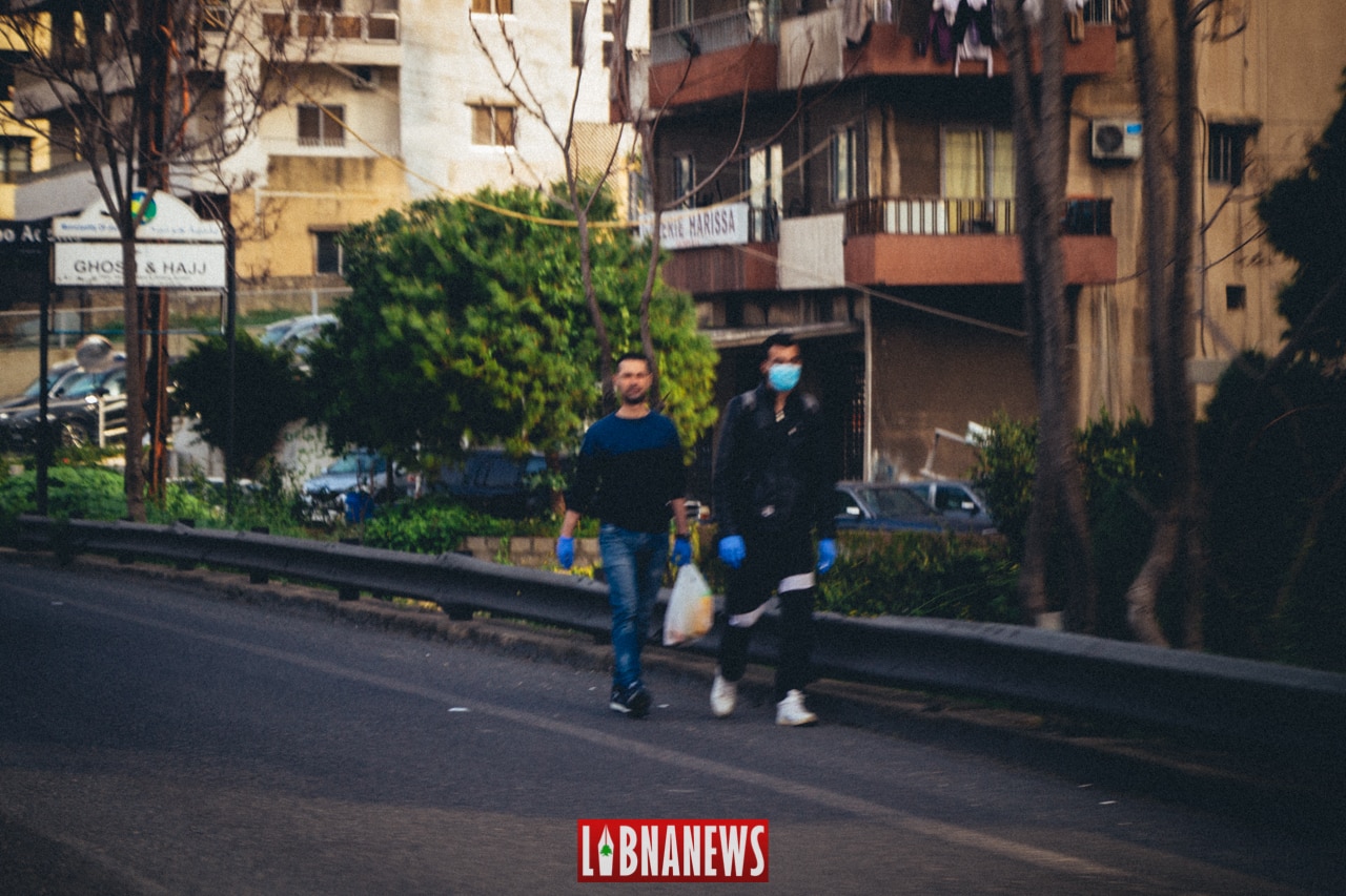 Les rues désertes au Liban suite à l'épidémie de Coronavirus COVID-19, le samedi 14 mars 2020. Crédit Photo Francois el Bacha pour Libnanews.com. Tous droits réservés