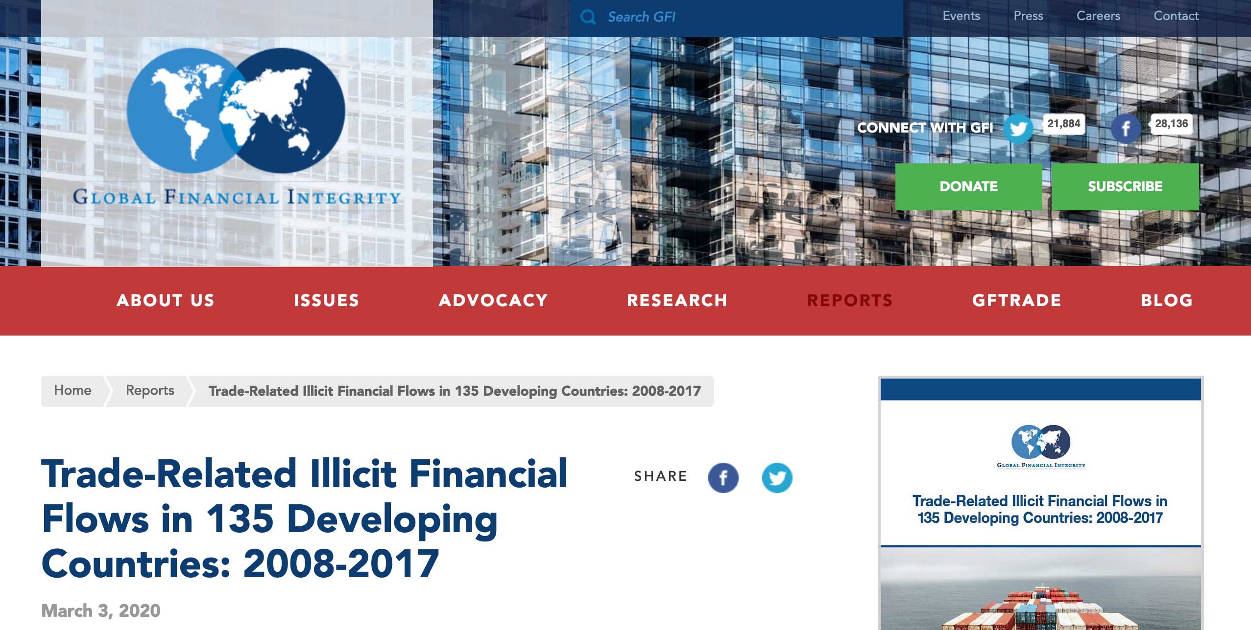 3 milliards de dollars de transferts illégaux au bénéfice du Liban entre 2008 et 2017