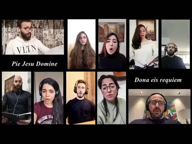 Liban: un concert de la chorale de l'Université Antonine pour nous remonter le moral (extrait)