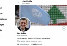 Le compte Twitter de Jan Kubis