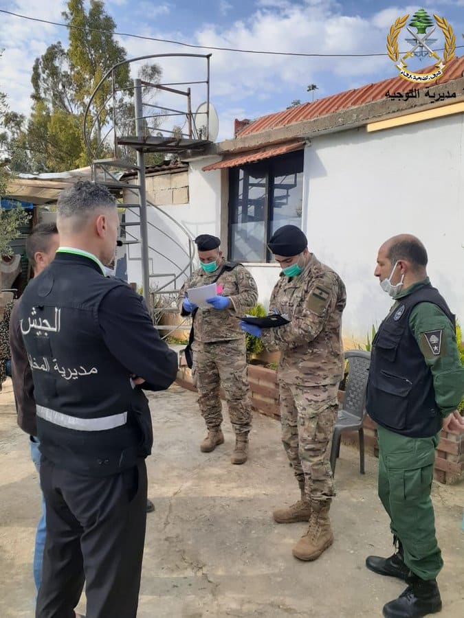 Premières distributions d'une aide sociale par l'Armée Libanaise