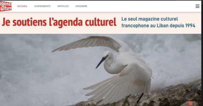 Agenda culturel liban L'Agenda Culturel lance un appel à l'aide