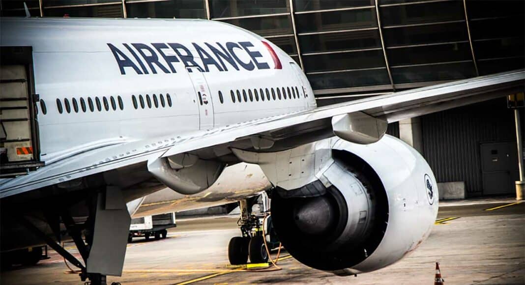 An Air France plane at CDG. Photo credit: François el Bacha for Libnanews.com. All rights reserved.