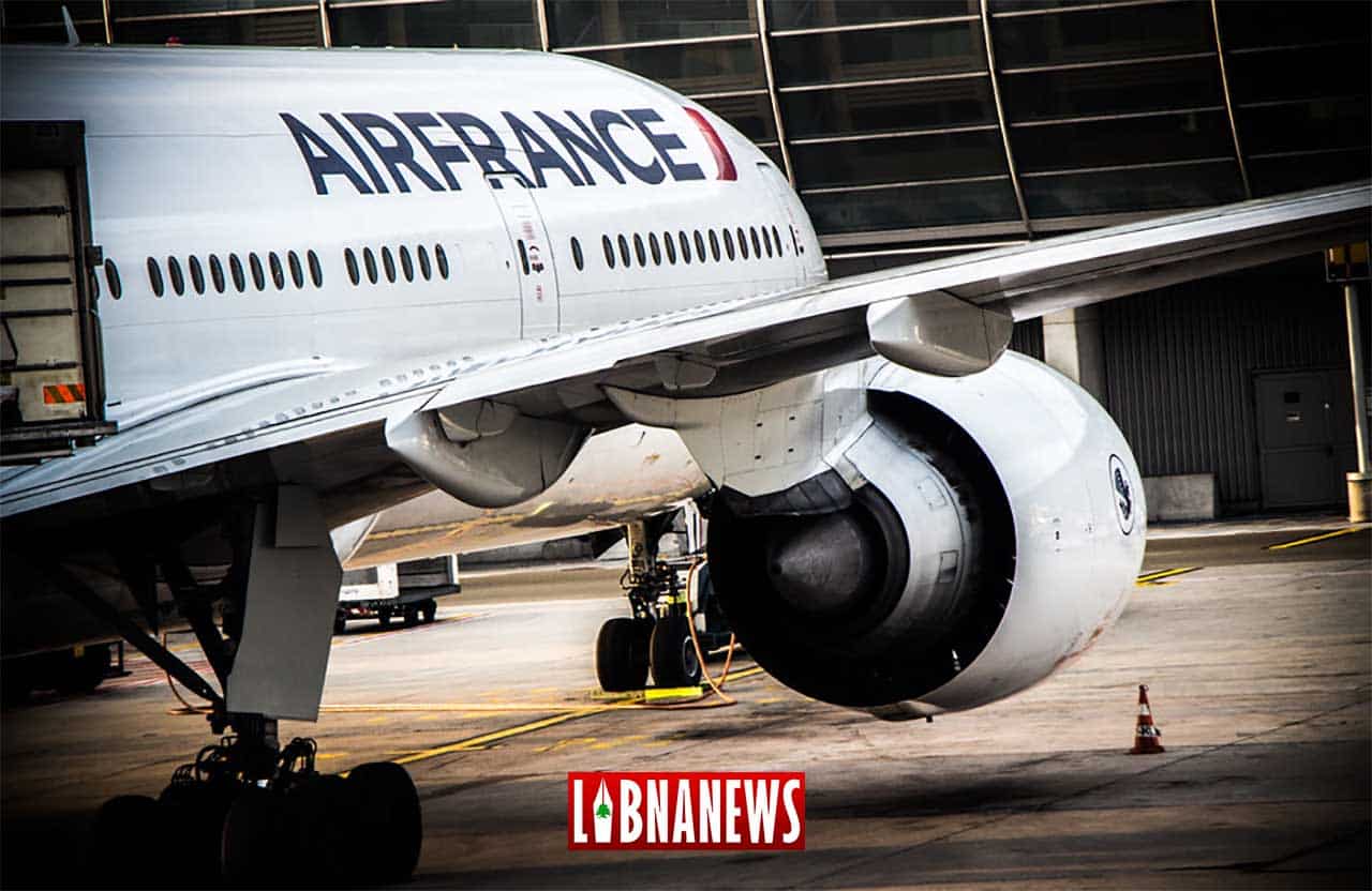 Un avion d'Air France à CDG. Crédit Photo: François el Bacha pour Libnanews.com. Tous droits réservés.