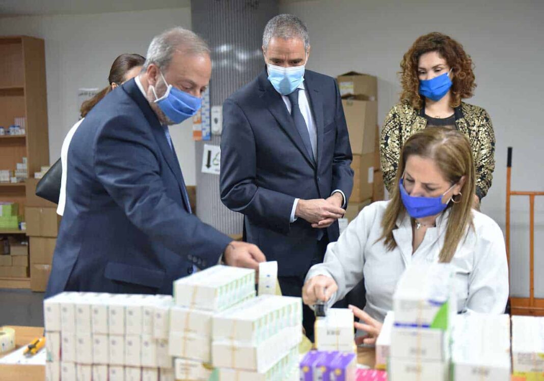 Collaboration between the European Union and WHO delivers essential medications to people in need in Lebanon