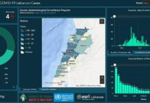 Coronavirus/Liban: 4 nouveaux cas ce vendredi Coronavirus/Liban: 4 nouveaux cas ce vendredi