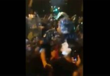 Heurts entre manifestants et forces de sécurité à proximité du Ministère de l'Intérieur