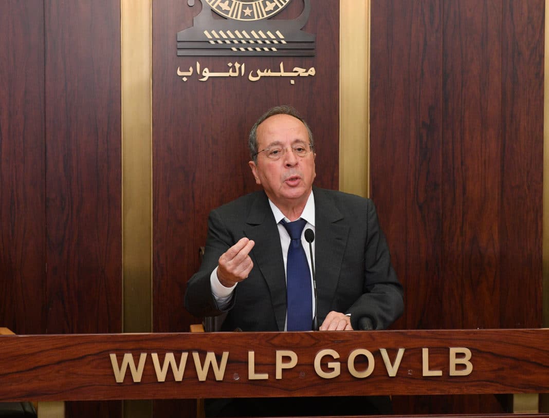 Le député Jamil Sayyed. Crédit Photo: Parlement Libanais