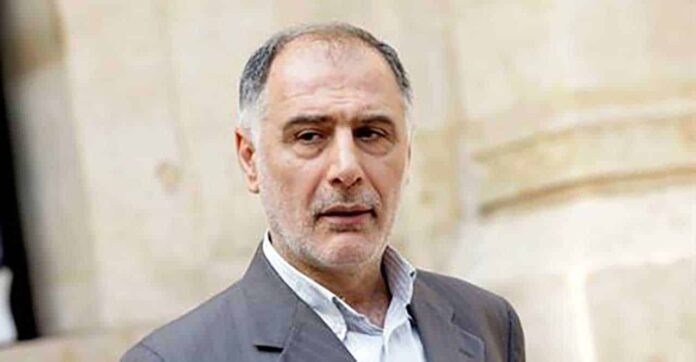 Mohammed Fneish au Palais de justice de Baabda