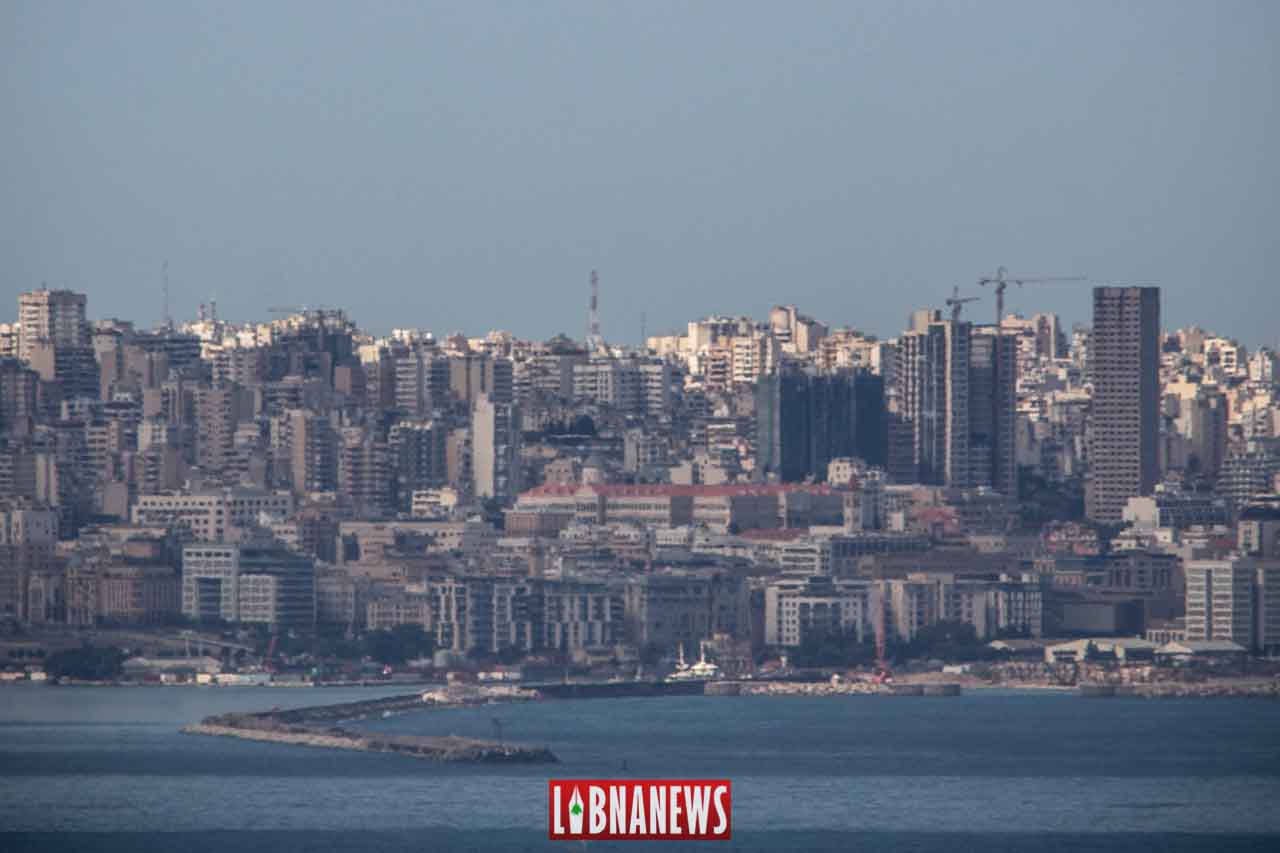 Le siège du Grand Sérail avant l'explosion du Port de Beyrouth.