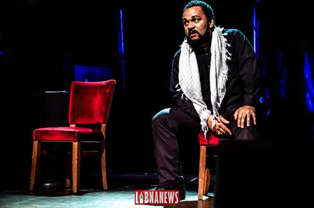 Dieudonné au Music Hall Beirut, le 22 février 2010. Crédit Photo: Francois el Bacha pour Libnanews.com. Tous droits réservés.