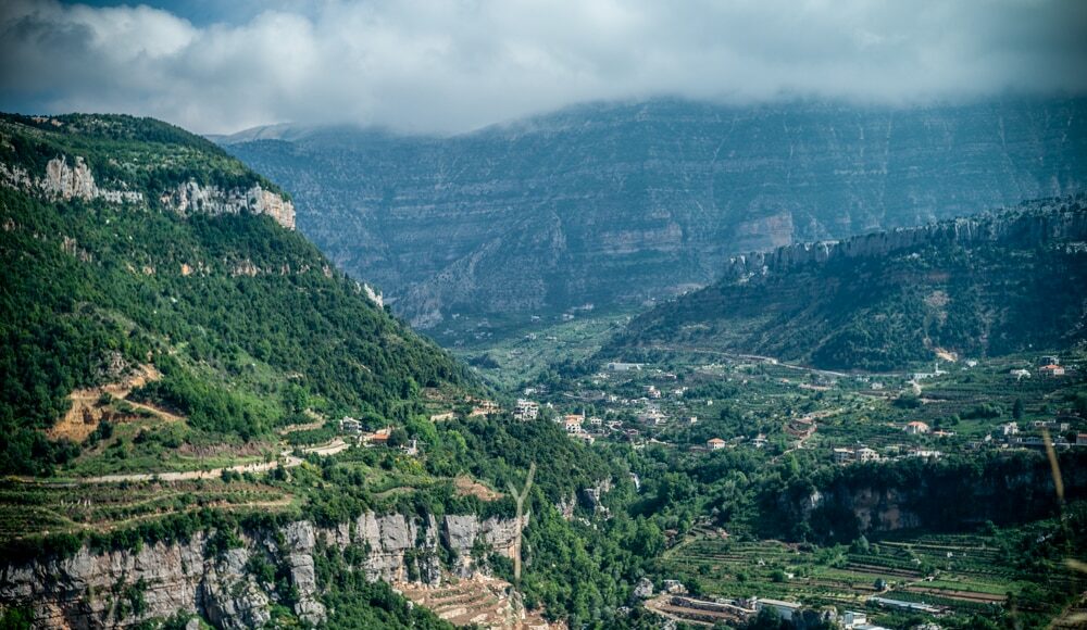 La vallée de Nahr Brahim au Liban. Crédit Photo François el Bacha pour Libnanews.com. Tous droits réservés.