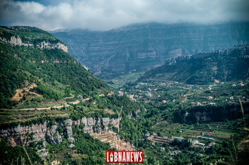 The Nahr Brahim valley in Lebanon. Photo credit François el Bacha for Libnanews.com. All rights reserved.