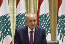 Le Président de la Chambre, Nabih Berri