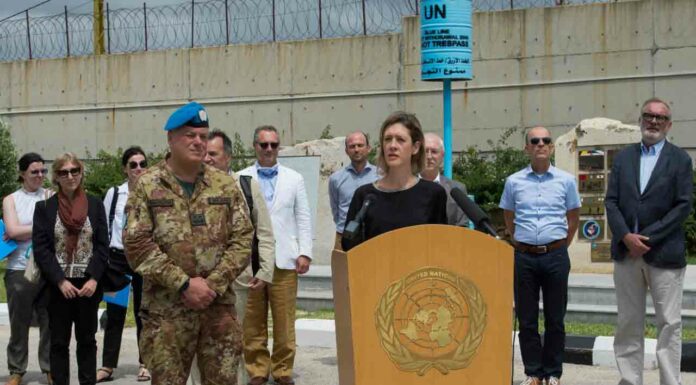 European Ambassadors visit the United Nations Interim Force in Lebanon (UNIFIL)