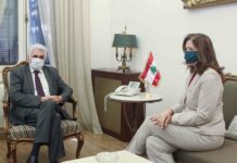 Liban/USA: Page de la polémique tournée, estime Dorothy Shea