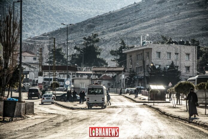 The Masnaa crossing point on the border between Lebanon and Israel. Photo Credit: Libnanews.com