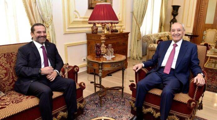 Saad Hariri à nouveau auprès de Nabih Berri