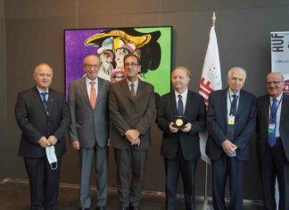 Remise de la médaille du CNRS-L à Hervé Sabourin