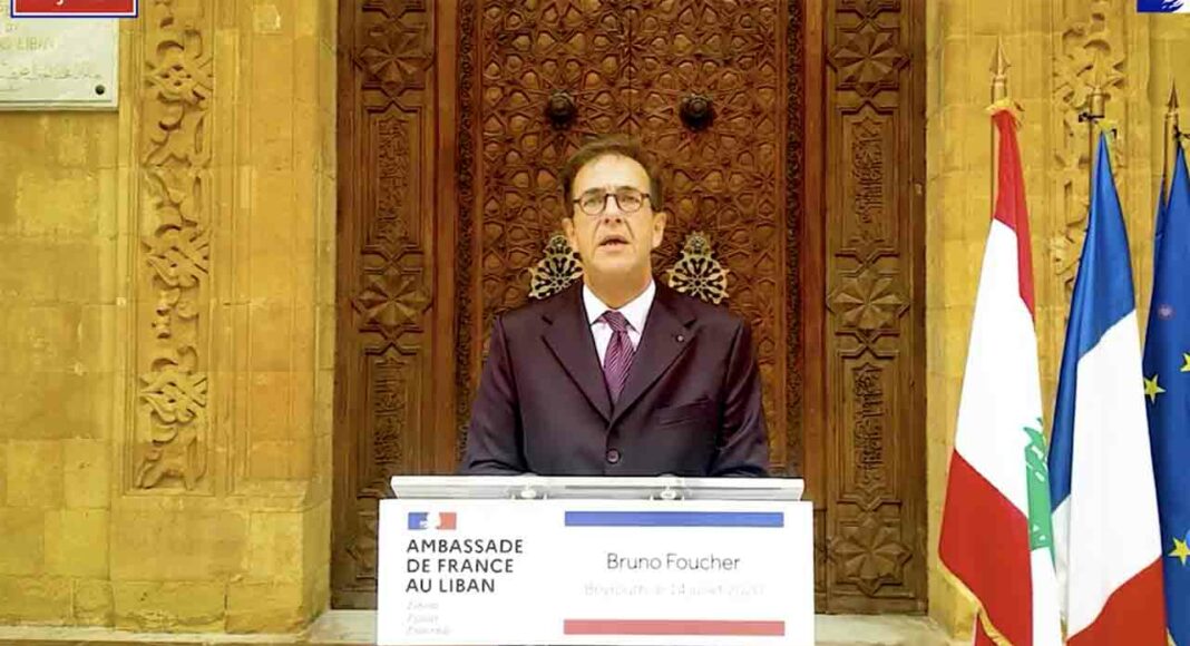 L'ancien Ambassadeur de France au Liban, Bruno Foucher