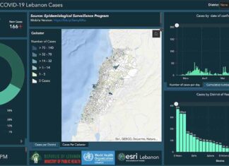 Liban/Coronavirus: Record battu avec 166 cas ces dernières 24 heures.