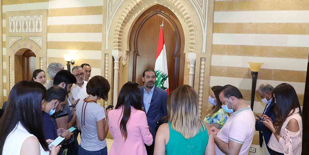 Des négociations en vue de faire tomber Diab et de ramener Saad Hariri Saad Hariri soutient l'appel à l'aide aux pays arabes