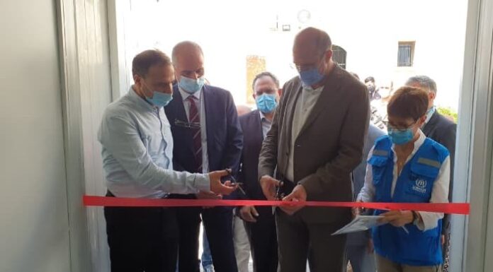 Coronavirus: Le Ministre de la Santé inaugure une nouvelle unité Corona à l'hôpital gouvernemental de Halba
