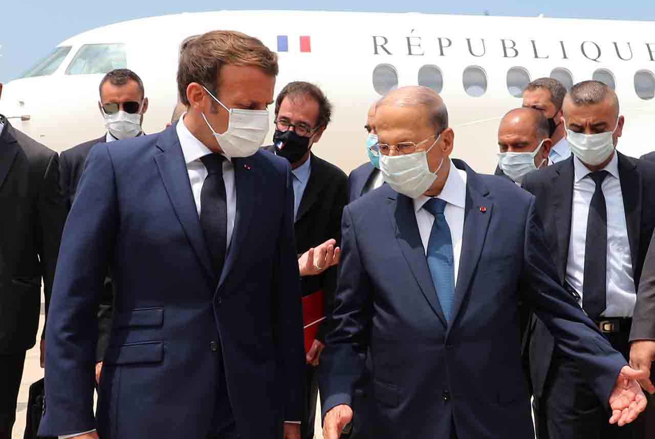 Liban/Explosion: « Une crise politique, économique, morale et financière », estime Emmanuel Macron au sujet du Pays des Cèdres
