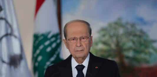 Le chef de l'état, le président de la république, le général Michel Aoun, à l'occasion du centenaire du Grand Liban