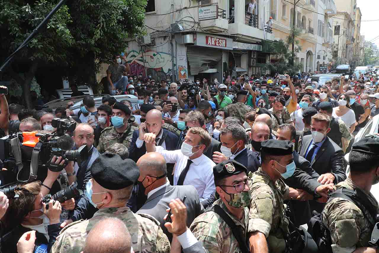 "J'ai senti la colère présente dans la rue libanaise" (Emmanuel Macron)