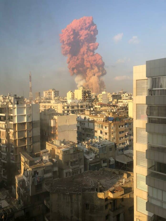 L'explosion du Port de Beyrouth, équivalente à celle de 600 tonnes de TNT, un litige commercial à l'origine du stockage de la marchandise (Source sécuritaire)