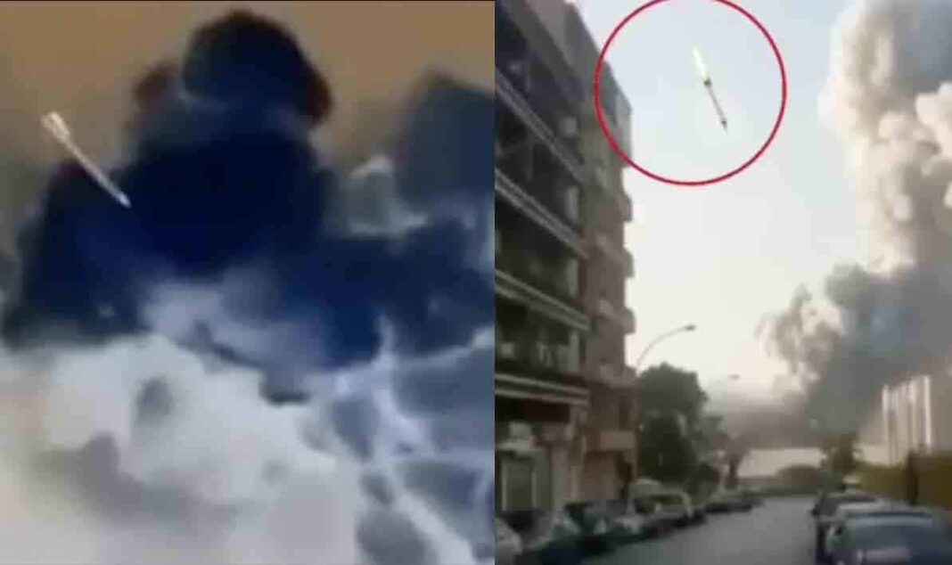FactCheck: Une vidéo montre-t-elle un missile s'abattre sur le port de Beyrouth?