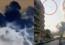FactCheck: Une vidéo montre-t-elle un missile s'abattre sur le port de Beyrouth?