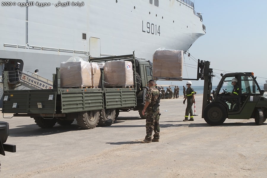 Arrivée du PHA Le tonnerre à Beyrouth