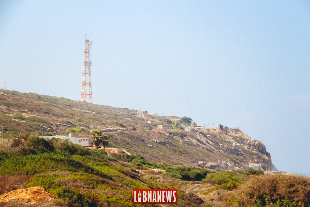 Border post between Lebanon and Israel. Photo credit: François el Bacha for Libnanews.com. All rights reserved