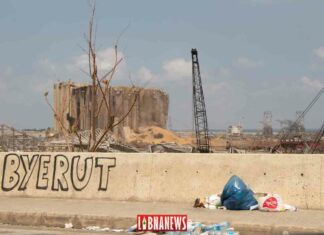 Le port de Beyrouth, 1 semaine après l'explosion du 4 août. Crédit Photo: François el Bacha pour Libnanews.com
